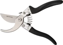 Browning Outdoorsman Black Rubber Handle Saftey Lock Stainless Blade Shears 0286
