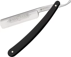 Dovo Black Straight Folding Shaving Razor 101581