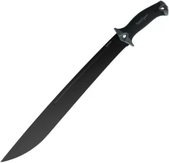 Kershaw 24" Camp 18 Black Fixed Blade Knife Clam Machete W/ Sheath NEW EDC 1074