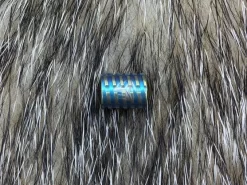 WE KNIFE Co. Titanium Blue Anodized Finish Construction Lanyard Bead A02C