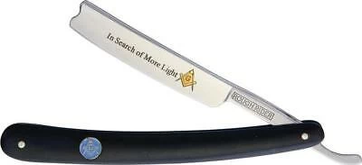 Rough Rider Masonic Black & Stainless Folding Razor 1767