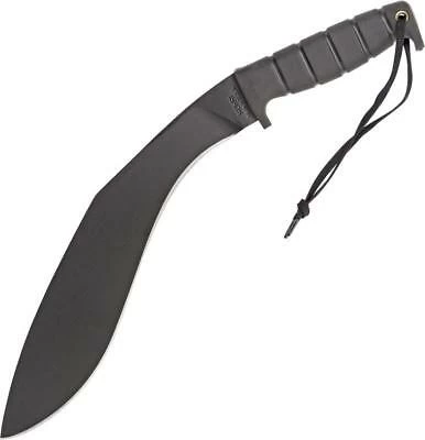 Ontario Kukri 16.75" Fixed 1095 Carbon Steel Black Handle Machete W/ Sheath 6420 - Image 2