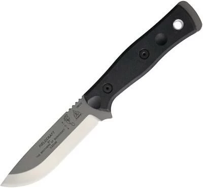 TOPS Fieldcraft Brothers Bushcraft Fixed Hunter Blade Black Knife BROS154BLK10 - Image 2