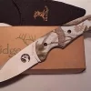 Elk Ridge Camo Fixed 8" Knife Snow Blind - 046CA