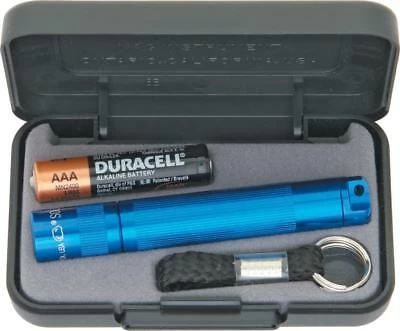 MagLite Solitaire Single Cell AAA Battery Blue Aircraft Aluminum Flashlight 1B - Image 2