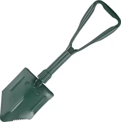 Marbles Folding Camping Metal Green Shovel 23" Overall Serrated 236