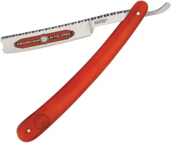 Marbles Orange Bone Razor Folding Knife High Polished Standard Edge 319