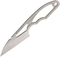 Real Steel Alieneck Wharncliffe 12C27 Stainless Fixed Neck Knife W/ Sheath 3541