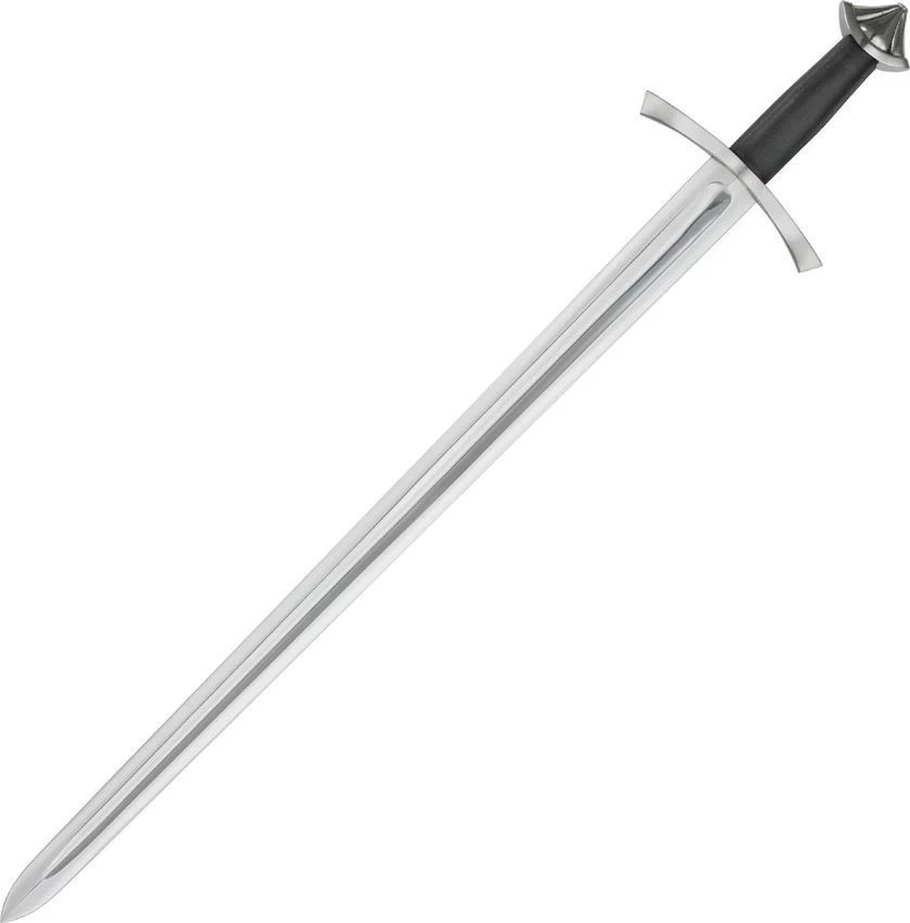 Cold Steel Norman Sword 30" Fixed 1060 Carbon Steel Black Leather Handle 88NOR - Image 3