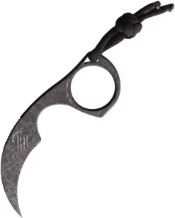 Bastinelli Creations Diagnostic Skull Karambit N690Co Fixed Blade Knife 05S