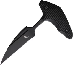 Bastinelli Creations Guilty Black G10 MagnaCut Push Dagger W/ Sheath 259