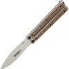 Bradley Cutlery Kimura Butterfly Balisong Coyote Brown G10 Knife - 902
