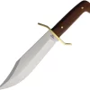 Bear & Son Cocobola Gold Rush Bowie Cocobolo Wood 12C27 Fixed Blade Knife CB0034