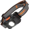 BlackFire Rechargeable Grey & Orange Water Resistant Headlamp BBM6414