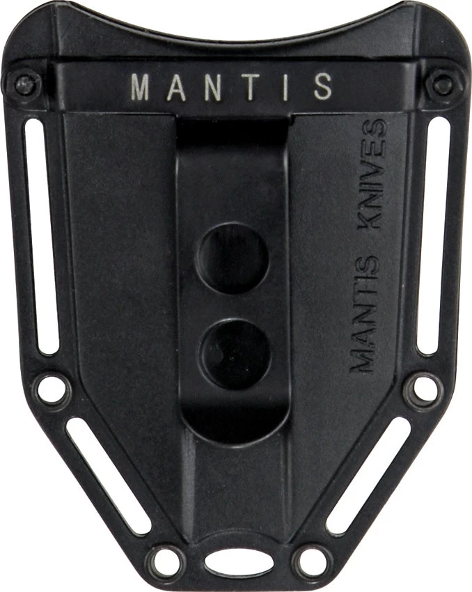 Mantis Privateer Boot One Piece 440V Stainless Black Push Dagger Knife W/ Sheath BK1B - Image 2