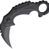 Brous Blades Enforcer Imported Linerlock Acid Stonewash Karambit Folding Knife M001a