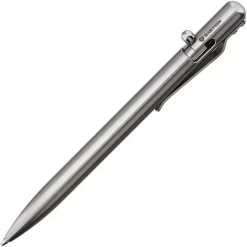 Bastion Slim Bolt Action Titanium Retractable Ball Point Pen 257