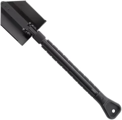 CRKT Trencher Tactical Spade Belt Cutter BLK Stainless Wood Saw Side Blade 9750