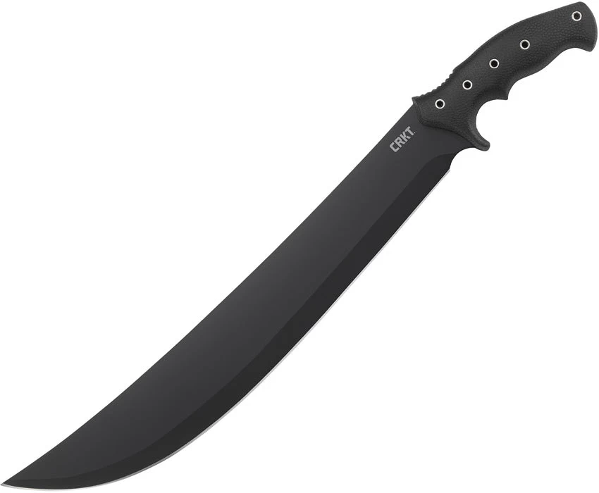 CRKT 22" Chance In Hell Machete Fixed Blade Black TRP Handle + Sheath 916KKP