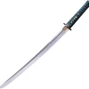 Cold Steel Dragonfly Wakizashi Katana Blue Wrapped Stainless Sword W/ Scabbard 88DW
