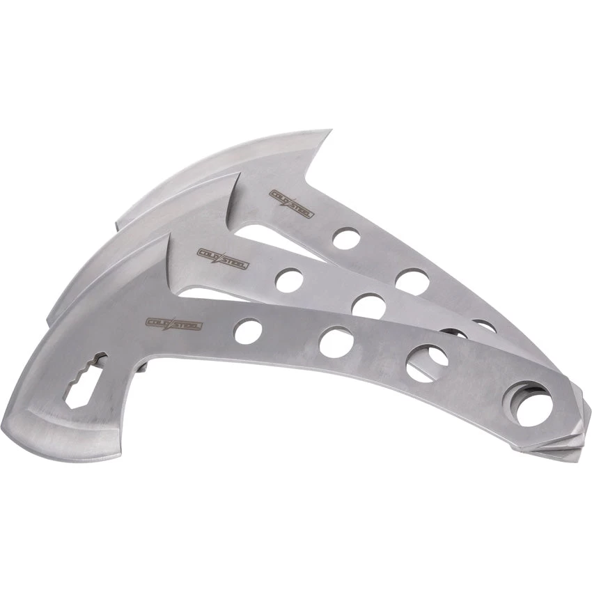 Cold Steel 420 Stainless Steel 3 Piece Throwing Axe Set W/ Sheath TH50AX3PK - Image 2