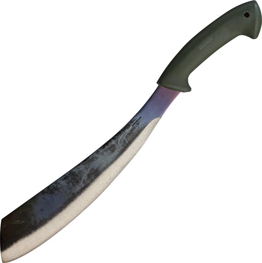 Condor Fixed High Carbon Steel Blade Green Bushcraft Parang Machete 42313HC