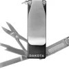 Dakota Money Clip/Hat Clip Light Knife Scissors Bottle Opener EDC Multi-Tool 9119
