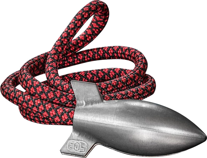 EOS Warhead Bead 3-D Machined Titanium W/ Paracord Lanyard BWHTI