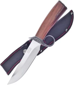 Frost Cutlery Sharps 11.5" Walnut Handle Bowie Knife + Sheath Shp142ww