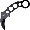 5.11 Tactical 6.5" Karambit Black Fixed Blade Neck Knife W/ Sheath 51106