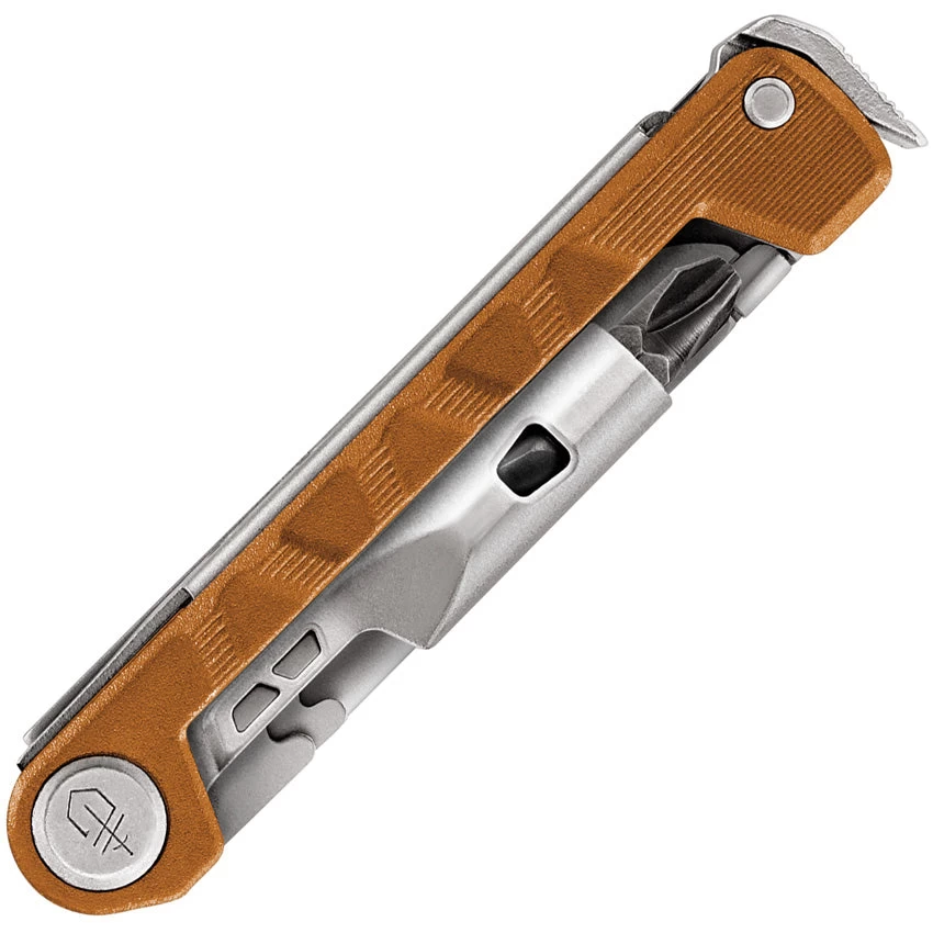 Gerber Armbar Drive 7-In-1 Silver & Orange Aluminum Multi-Tool 3703 - Image 3