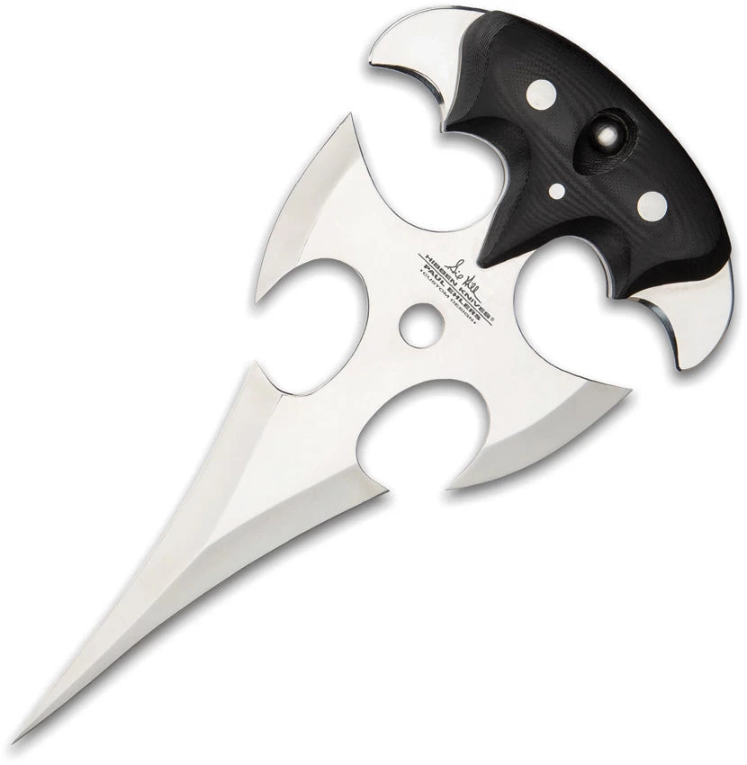 Hibben Gremlin Push Dagger + Leather Sheath 5087