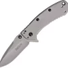 Kershaw Cryo Rick Hinderer Framelock Blade A/O Folding Knife W/ Flipper EDC 1555