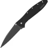 Kershaw Leek Framelock A/O Factory Second Black Folding Pocket Knife X1660CKTB