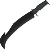 Maserin Tactical 18" Black Teflon Coated N690 Machete + Molle Sheath 970n