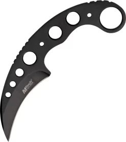 MTech 7" Tactical Karambit One Piece Fixed Blade 440 Stainless Neck Knife 664BK