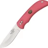 Outdoor Edge Pink SwingBabe Stainless Hunting Game Folding Knife SP30N