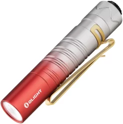 Olight I5R Flashlight Rose Gradient White/Red Aluminum Flashlight I5RRRG