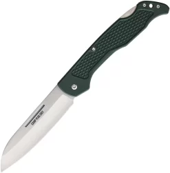 Ontario Camp Plus Chef's Lockback Green Nylon Folding Stainless Pocket Knife 4300
