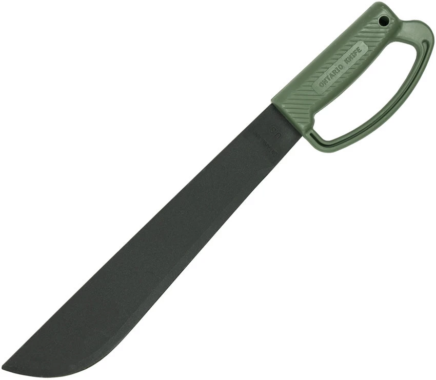 Ontario Camp Plus 18" Machete + Sheath 8510dtc