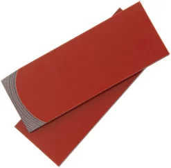 Rough Rider Custom Shop Knife Scales Black & Red G10 Handle Two Slab Set 1479