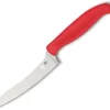 Spyderco Z-Cut Red Kitchen CTS-BD1N Fixed Blade Knife Made In The USA K14PRD
