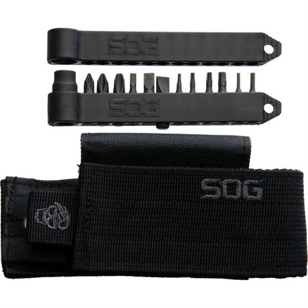 SOG Knives PowerPlier Paratool Folding Knives Small Black Knife Sheath NYLHXB - Image 2