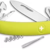 Swiza D03 Swiss Pocket Knife Screwdriver Corkscrew Yellow Multi-Tool 301080