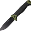 Tac Force Linerlock A/O Green & Black FRN Handle Drop Pt Folding Knife 981GN