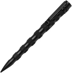 UZI Tactical Defender Black Aluminum Body Fisher Space Ink Refill Pen TP11BK