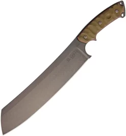 TOPS El Chete 17.5" Rocky Mountian Tread Micarta Handle Machete CH01RMT