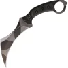 TOPS Tac Karambit Black Micarta Camo 1095HC Steel Fixed Blade Knife TAC01C