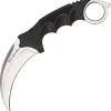 United Cutlery 8.75" Honshu Karambit Fixed Hawkbill Blade Black Handle Knife 2786