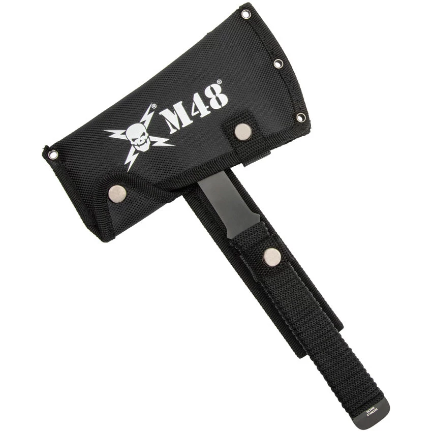 United Cutlery M48 Black Cord Wrapped 3Cr13 Stainless Axe 3490 - Image 2